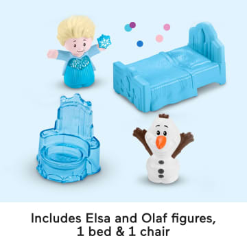 Disney Frozen Elsa's Ice Palace Little People Toddler Musical Playset With Elsa & Olaf Figures