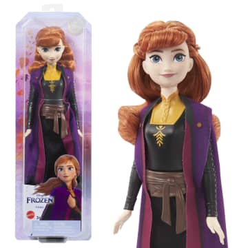 Disney Frozen Boneca Reinha Anna Frozen II Saia Cintilante