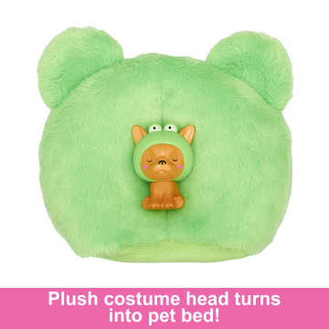 Barbie Cutie Reveal Costume-Themed Series Doll & Accessories With 10 Surprises, Puppy As Frog - Image 5 of 6