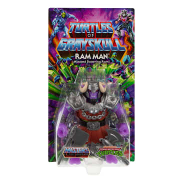 Masters of the Universe Turtles of Grayskull Figura de Ação Aríete Mutante de 5.5"