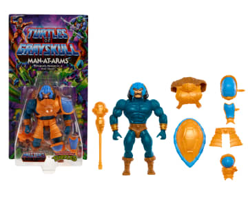Masters Of The Universe Origins Turtles Of Grayskull Man-At-Arms Action Figure Toy