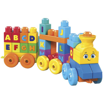 Mega Bloks Juguete de Construcción Abc Tren de Aprendizaje
