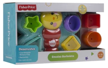Fisher-Price Brinquedo para Bebês Encaixa Borboleta - Image 4 of 4