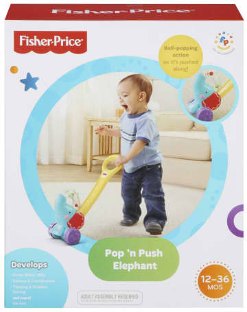 Fisher-Price Brinquedo para Bebês Elefante Bolinhas Divertidas