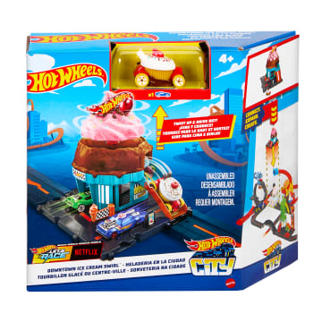 Hot Wheels City Pista de Brinquedo Sorveteria - Image 6 of 6