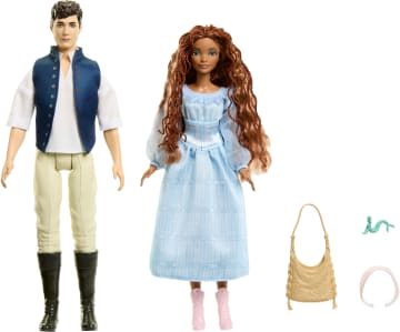 Disney La Sirenita Muñeca 2 Pack Ariel y Eric