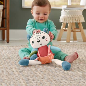 Fisher-Price Planet Friends Uncia, Mon Léopard des Neiges, Sensoriel