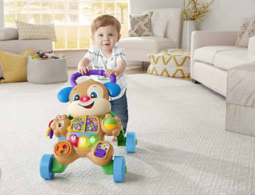 Fisher-Price Aprender e Brincar Andador para Bebês Cachorrinho que Anda