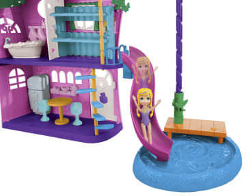 Polly Pocket Set de Juego Casa del Lago de Polly