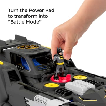 Imaginext DC Super Friends Batman Transforming Batmobile Remote Control Car With Lights & Sounds