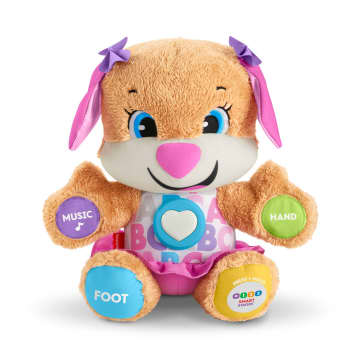Fisher-Price Ríe y Aprende Juguete para Bebés Hermanita Aprende Conmigo