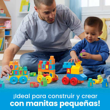 Mega Bloks Juguete de Construcción Abc Tren de Aprendizaje