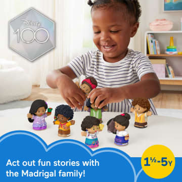 Disney Encanto Toy Set Of 7 Little People Figures For Toddlers And Preschool Kids - Imagem 2 de 6