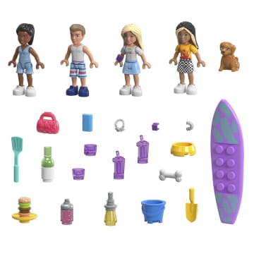 MEGA Barbie-Aventure en Camping-Car de Rêve-Coffret de Construction