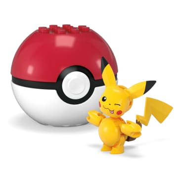 MEGA Pokémon Jogo de Construção Pokébola Evergreen Pikachu - Imagen 6 de 6