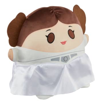 Star Wars Cuutopia Princess Leia Plush, 10-Inch Soft Rounded Pillow Doll Inspired By Character