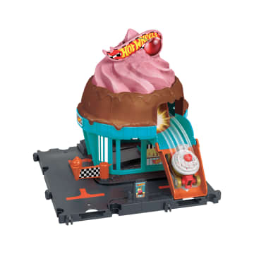 Hot Wheels City Pista de Brinquedo Sorveteria - Image 4 of 6