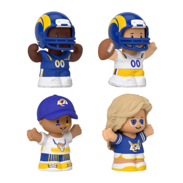 Little People Collector Los Angeles Rams Special Edition Set For Adults & NFL Fans, 4 Figures - Image 4 of 6