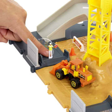 Matchbox Pista de Brinquedo Conjunto de Ação Construção