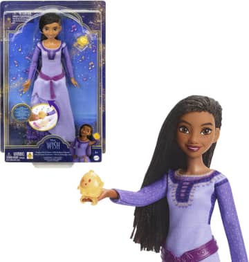 Disney Wish Asha de Rosas Chanteuse, Figurine Star (Anglais)
