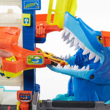 Hot Wheels City Coffret L’Attaque du Requin