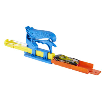 Hot Wheels Action Pista de Juguete Lanzador de Bolsillo Azul