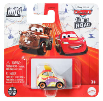 Cars de Disney y Pixar Minis Corredores Vehículo de Juguete Payaso Hatchback