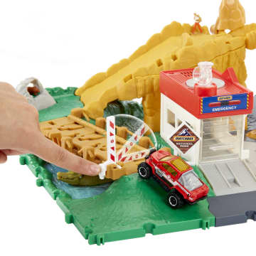 Matchbox Pista de Juguete Acción Rescate de Montaña