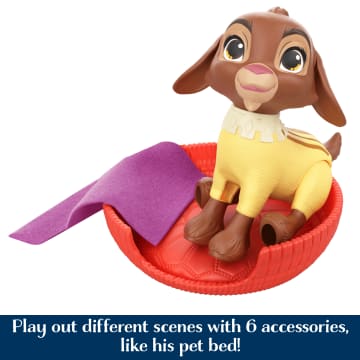 Disney Wish Valentino & Star Set With 2 Figures & 6 Accessories, Goat Figure Bends Back Legs - Image 3 of 6