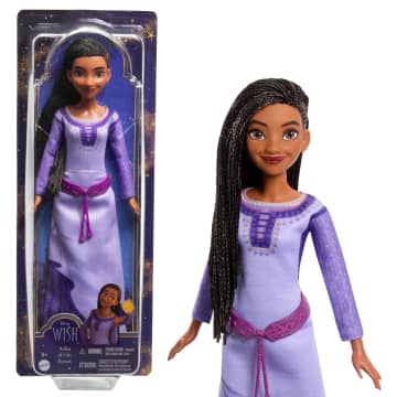 Disney Wish Poupée Mode Articulée Asha de Rosas, Accessoires