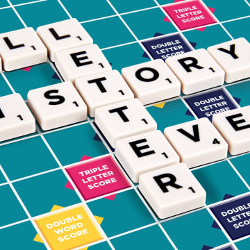 Scrabble Juego de Mesa Palabras Cruzadas