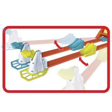 Hot Wheels Action Pista de Juguete Vueltas y Choques