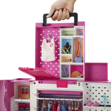 Barbie Coffret Placard de Rêve, 60+ Cm Largeur, 35+ Éléments, 3+ Ans - Image 5 of 6