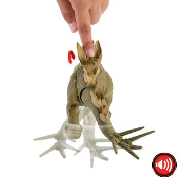 Jurassic World Dinossauro de Brinquedo Rugido Selvagem Hesperosaurus - Image 3 of 6