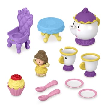 Little People Princesses Disney Coffret L’Heure du thé Avec Belle - Image 5 of 6