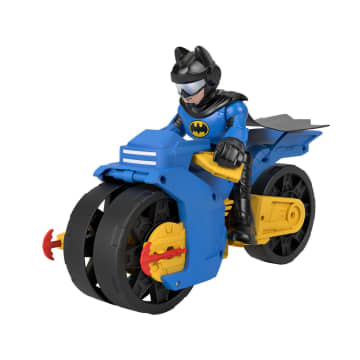 Imaginext DC Super Friends Figura de Acción Batimoto XL y Batman™