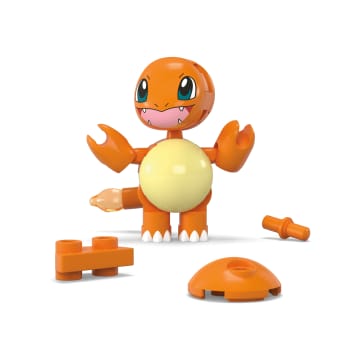 MEGA Pokémon Jogo de Construção Pokébola Evergreen Charmander - Image 3 of 6
