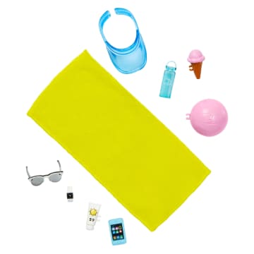Barbie Ken Plage Poupée Blonde Short de Bain et Accessoires de Plage - Imagen 2 de 4
