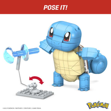 MEGA Pokémon Building Toy Kit Build & Show Squirtle (199 Pieces) For Kids