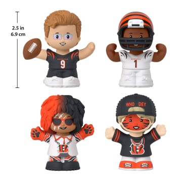Little People Collector Cincinnati Bengals Special Edition Set For Adults & NFL Fans, 4 Figures - Image 2 of 6