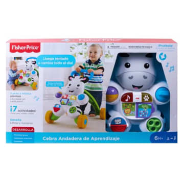 Fisher-Price Andadera para Bebés Cebra de Aprendizaje