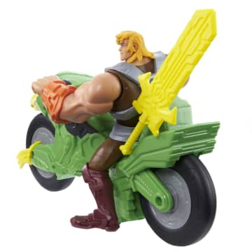 Masters of the Universe Animated Figura de Acción He-Man y Vehículo