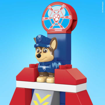 Mega Bloks Paw Patrol Jogo de Construção Carro de polícia de Chase