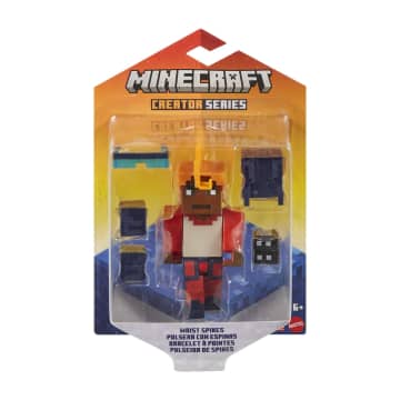 Minecraft Creator Series Figura de Acción Skin con cabello naranja 3.25"