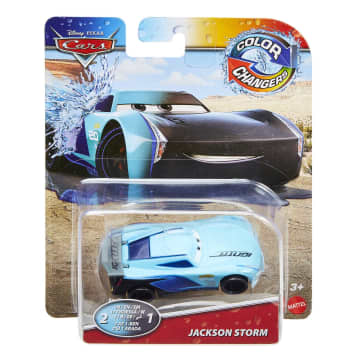 Cars de Disney y Pixar Color Changers Vehículo de Juguete Jackson Storm