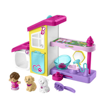 Little People Barbie Juguete para Bebés Spa de Mascotas