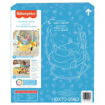 Fisher-Price Jumperoo 2 en 1 Bouchée de Plaisir