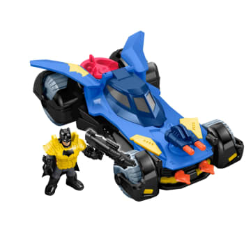 Imaginext DC Super Friends Vehículo de Juguete Batimóvil Clásico