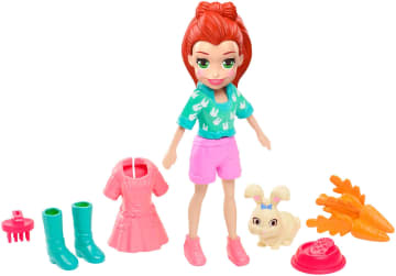 Polly Pocket Boneca com Bichinho