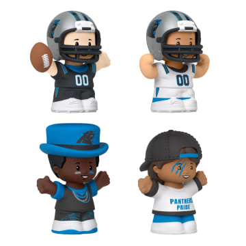 Little People Collector Carolina Panthers Special Edition Set For Adults & NFL Fans, 4 Figures
